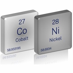 Nickel and Cobalt Industry Fouling – Periodic table elements Nickel (Ni) and Cobalt (Co) representing key metals affected by Scaling and Fouling in HPAL Process.